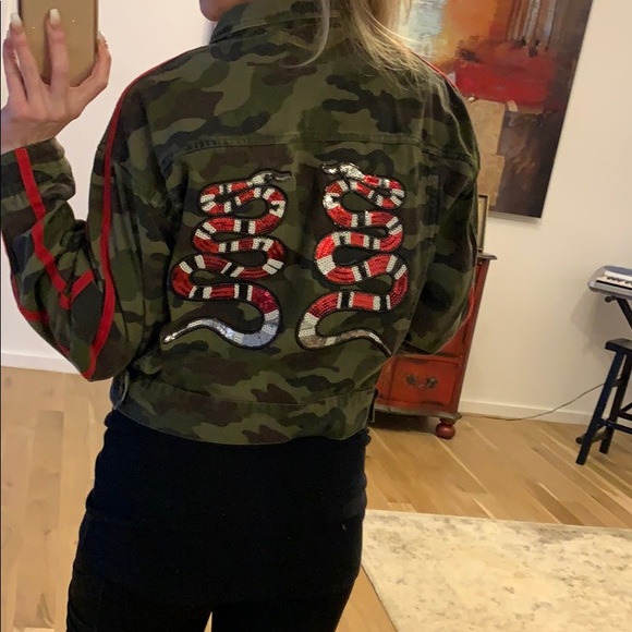Camo Denim Jacket - Picture 3 of 8